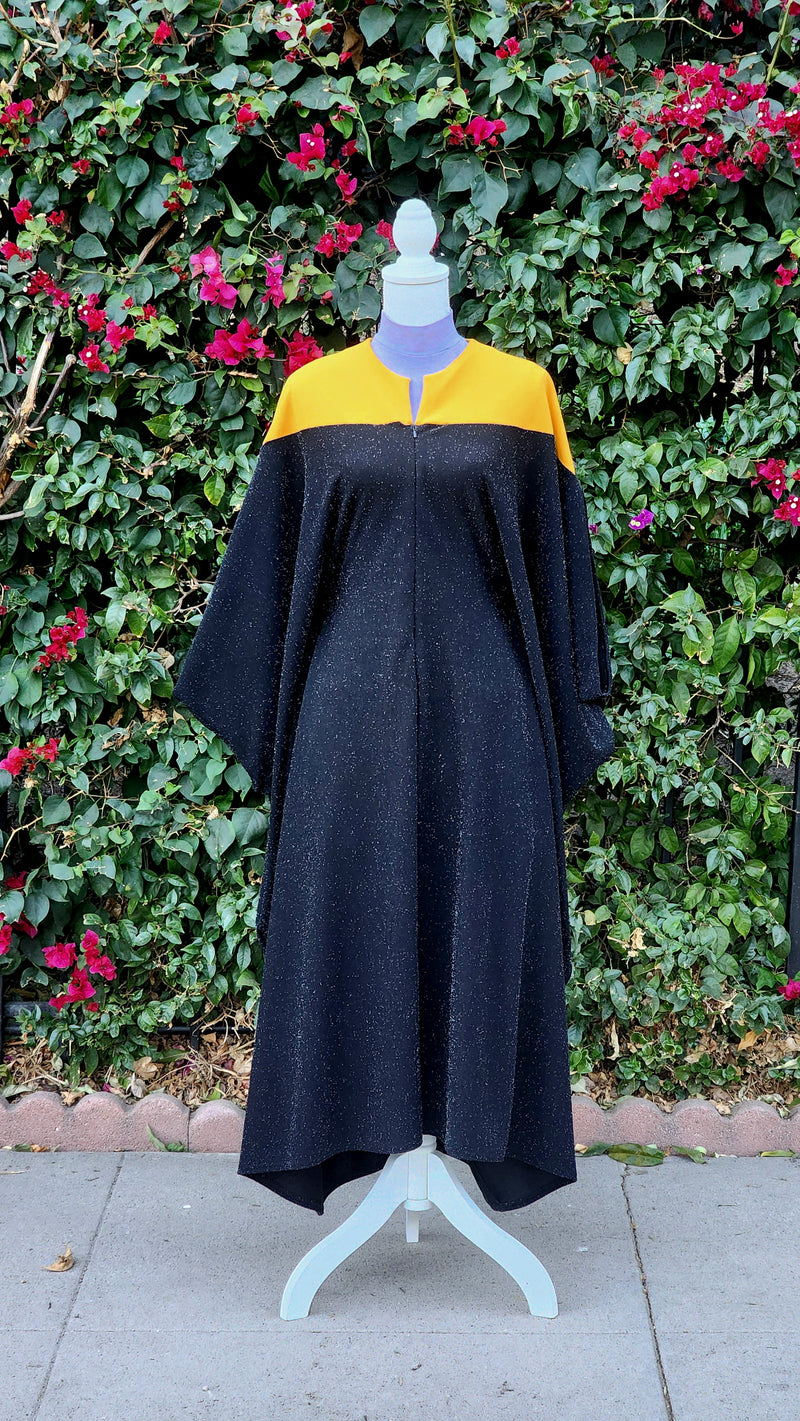 Caftan Janeway Tunic Dress in Gold