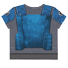 Nighthawk Blue Loose Crop Top